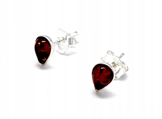Dámske náušnice Jewelry Front 7359 s hnedým jantárom